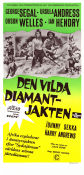 Den vilda diamantjakten 1969 poster Ursula Andress George Segal Orson Welles Sidney Hayers Hitta mer: Africa