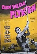 Den vilda flykten 1959 poster Toshiro Mifune Akira Kurosawa Asien