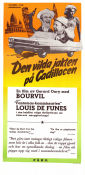 Den vilda jakten på Cadillacen 1965 poster Louis de Funes Gérard Oury