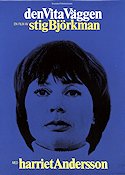 Den vita väggen 1975 poster Harriet Andersson