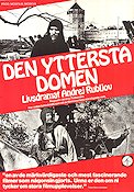 Den yttersta domen 1966 poster Anatoliy Solonitsyn Andrei Tarkovsky Ryssland Religion