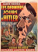 Der letzte Akt 1955 poster Oskar Werner GW Pabst Hitta mer: Adolf Hitler Hitta mer: Nazi