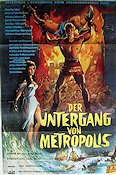 Der Untergang von Metropolis 1965 poster Gordon Mitchell Umberto Scarpelli Svärd och sandal