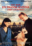 Det bor en fransk kvinna 1996 poster Juliette Binoche William Hurt Chantal Akerman Hundar Romantik