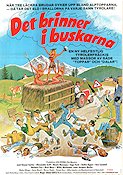 Det brinner i buskarna 1977 poster Siggi Götz