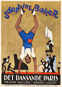 Det dansande Paris 1927 poster Josephine Baker André Luguet Helene Hallier Joe Francis