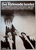 Det förlovade landet 1977 poster Andrzej Wajda Filmen från: Poland Konstaffischer