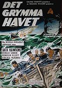 Det grymma havet 1953 poster Jack Hawkins