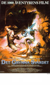 Det grymma svärdet 1982 poster Lee Horsley Richard Lynch Kathleen Belle Albert Pyunm