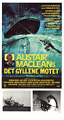 Det gyllene mötet 1977 poster Richard Harris Ashley Lazarus Text: Alistair Maclean Skepp och båtar