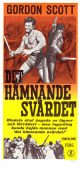Det hämnande svärdet 1963 poster Gordon Scott Ombretta Colli Gloria Milland Mario Caiano Svärd och sandal
