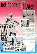 Det hände i Aten 1963 poster Jayne Mansfield Trax Colton Bob Mathias Hitta mer: Greece Olympiader