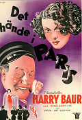 Det hände i Paris 1937 poster Harry Baur Renée Saint-Cyr Jean Choux