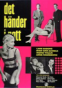 Det händer i natt 1957 poster Lars Ekborg Sven-Eric Gamble Ingrid Thulin