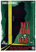 Det kom en gäst 1947 poster Sture Lagerwall Gerd Hagman Elsie Albiin Arne Mattsson Text: Stieg Trenter