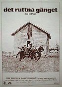 Det ruttna gänget 1973 poster Jeff Bridges