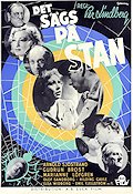 Det sägs på stan 1941 poster Arnold Sjöstrand Gudrun Brost