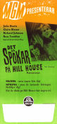 Det spökar på Hill House 1963 poster Julie Harris Claire Bloom Richard Johnson Robert Wise