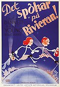 Det spökar på Rivieran 1939 poster Roland Young Resor