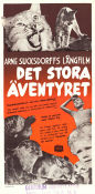 Det stora äventyret 1953 poster Anders Nohrborg Arne Sucksdorff