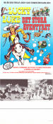 Det stora äventyret 1983 poster Lucky Luke Hanna-Barbera Text: Morris-Goscinny