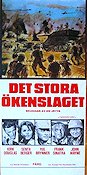 Det stora ökenslaget 1966 poster John Wayne Frank Sinatra Kirk Douglas Yul Brynner Senta Berger Krig