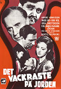 Det vackraste på jorden 1947 poster Inger Juel Erik Hell Marianne Löfgren Stig Järrel Anders Henrikson