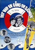 Det var en gång en sjöman 1951 poster Bengt Logardt Sonja Stjernquist Git Gay Ragnar Frisk