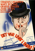 Det var livat i Paris 1935 poster Charles Laughton Mary Boland Leo McCarey