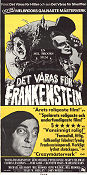 Det våras för Frankenstein 1974 poster Gene Wilder Marty Feldman Madeline Kahn Mel Brooks