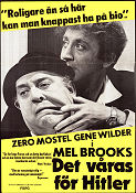 Det våras för Hitler 1970 poster Zero Mostel Mel Brooks