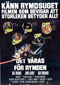 Det våras för rymden 1987 poster John Candy Mel Brooks