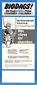 Det våras för sheriffen 1974 poster Cleavon Little Gene Wilder Slim Pickens Mel Brooks