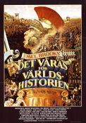 Det våras för världshistorien 1981 poster Gregory Hines Dom DeLuise Mel Brooks