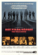 Det vilda gänget 1969 poster William Holden Ernest Borgnine Robert Ryan Sam Peckinpah