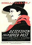 Detektiven från River Post 1917 poster Douglas Fairbanks Joseph Henabery
