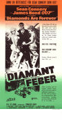 Diamantfeber 1971 poster Sean Connery Jill St John Charles Gray Guy Hamilton