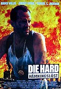 Die Hard hämningslöst 1995 poster Bruce Willis Jeremy Irons Samuel L Jackson John McTiernan