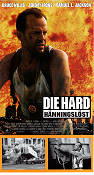 Die Hard hämningslöst 1995 poster Bruce Willis Jeremy Irons Samuel L Jackson John McTiernan