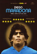 Diego Maradona 2019 poster Pelé Diego Maradona Asif Kapadia Dokumentärer Fotboll