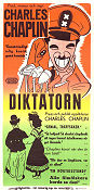 Diktatorn 1940 poster Paulette Goddard Jack Oakie Charlie Chaplin Hitta mer: Nazi