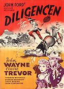 Diligensen 1939 poster John Wayne Claire Trevor Andy Devine John Ford