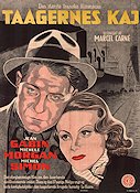 Dimmornas kaj 1938 poster Jean Gabin Michel Simon Michele Morgan Marcel Carné