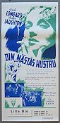 Din nästas hustru 1942 poster Carole Lombard Charles Laughton