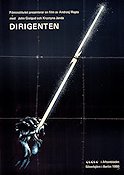 Dirigenten 1980 poster John Gielgud Krystyna Janda Andrzej Seweryn Andrzej Wajda Filmen från: Poland