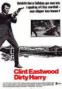 Dirty Harry 1971 poster Clint Eastwood Andrew Robinson Harry Guardino Don Siegel Vapen Poliser