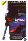 Dirty Weekend 1993 poster Lia Williams Rufus Sewell Michael Cule Michael Winner
