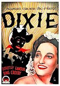 Dixie 1943 poster Dorothy Lamour Bing Crosby