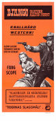 Django skjuter alltid först 1966 poster Glenn Saxson Evelyn Stewart Fernando Sancho Alberto De Martino