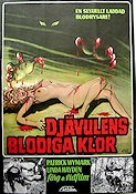 Djävulens blodiga klor 1971 poster Patrick Wymark Linda Hayden Barry Andrews Piers Haggard Damer